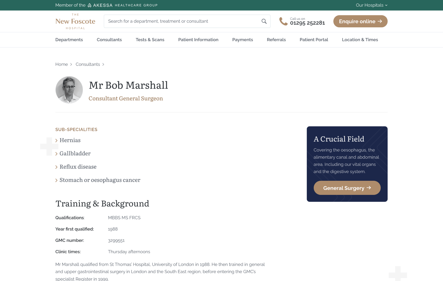 Screenshot of desktop device