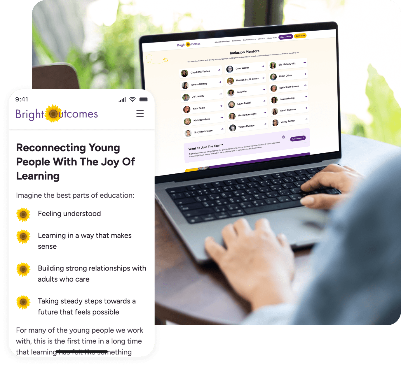 Bright Future Section Image