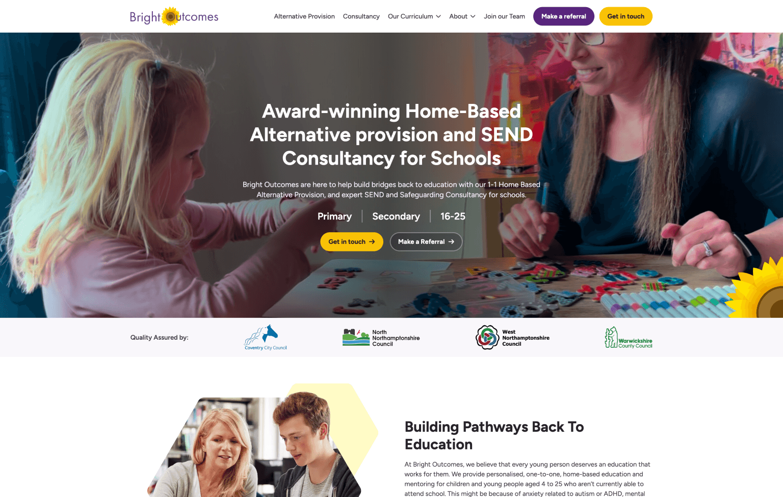 Screenshot of desktop device