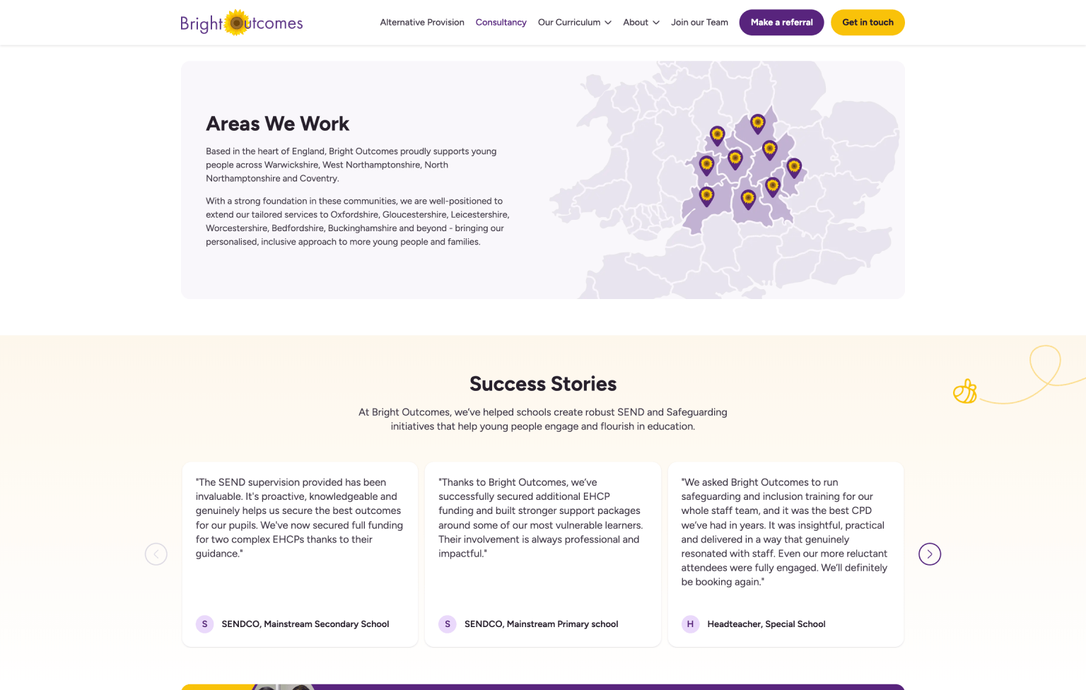 Screenshot of desktop device