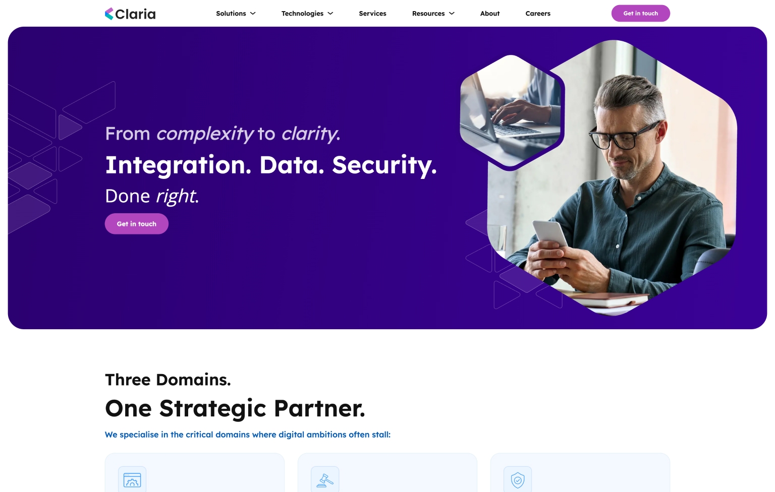 Screenshot of desktop device