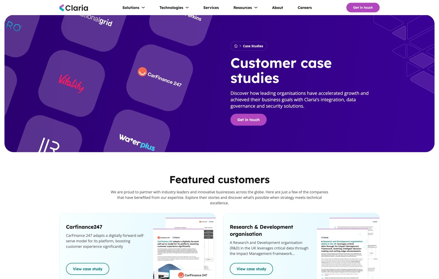 Screenshot of desktop device