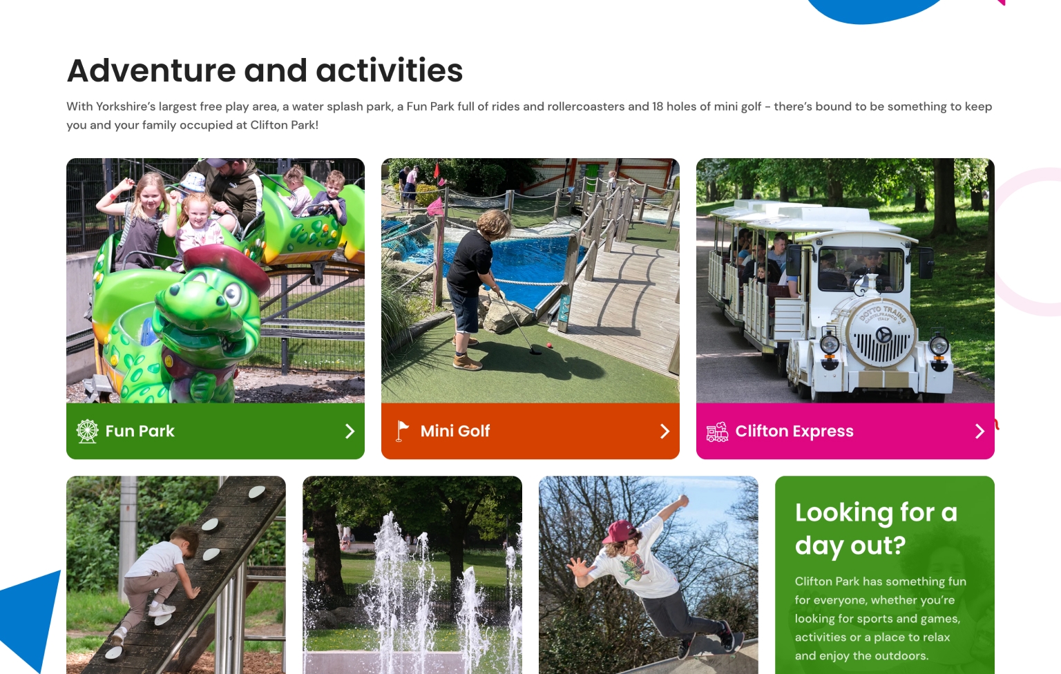 Screenshot of desktop device