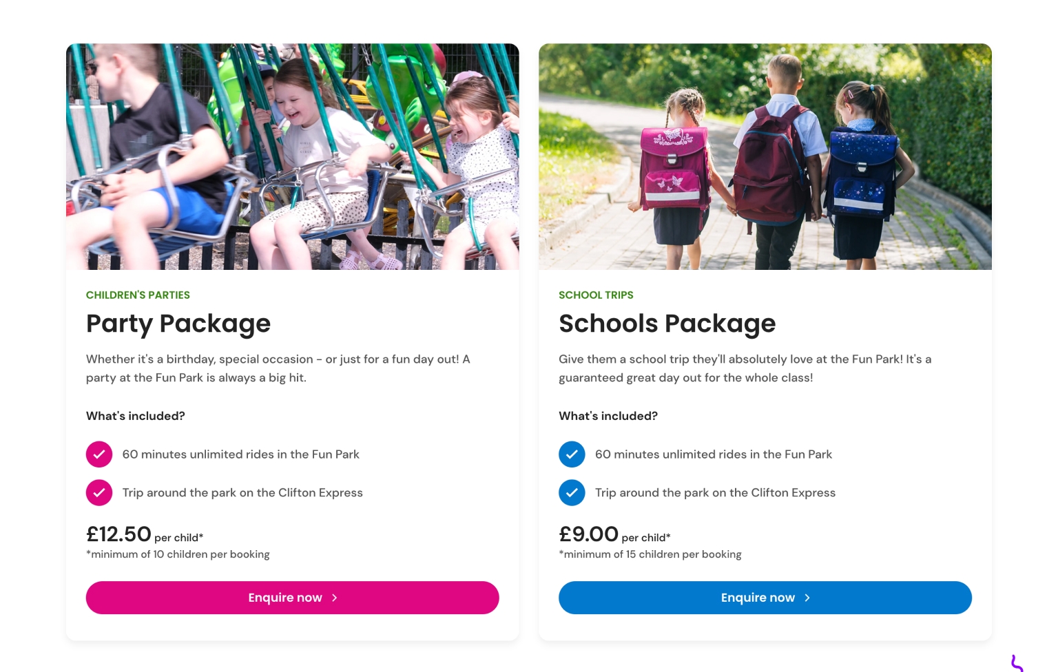 Screenshot of desktop device