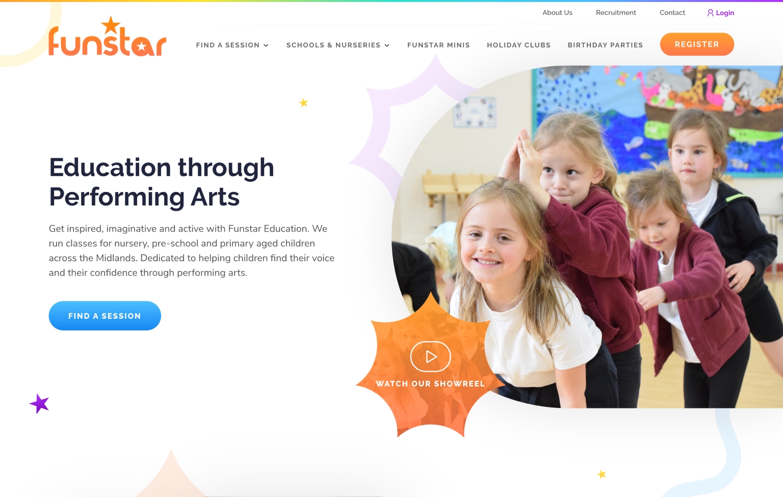 Screenshot of desktop device
