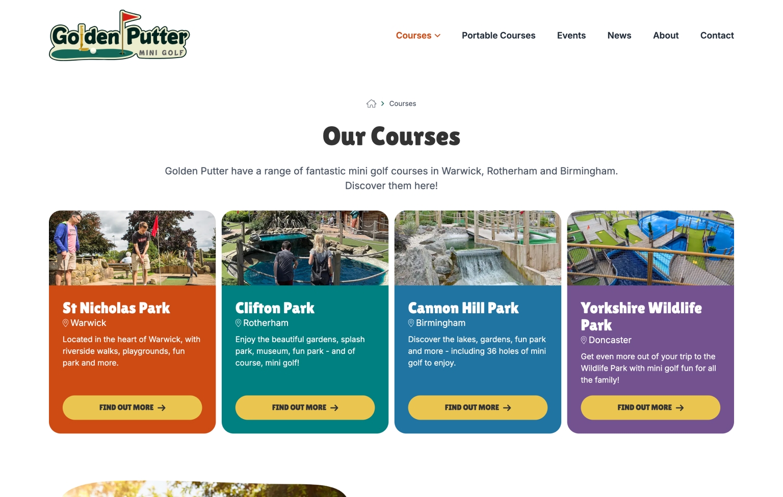 Screenshot of desktop device