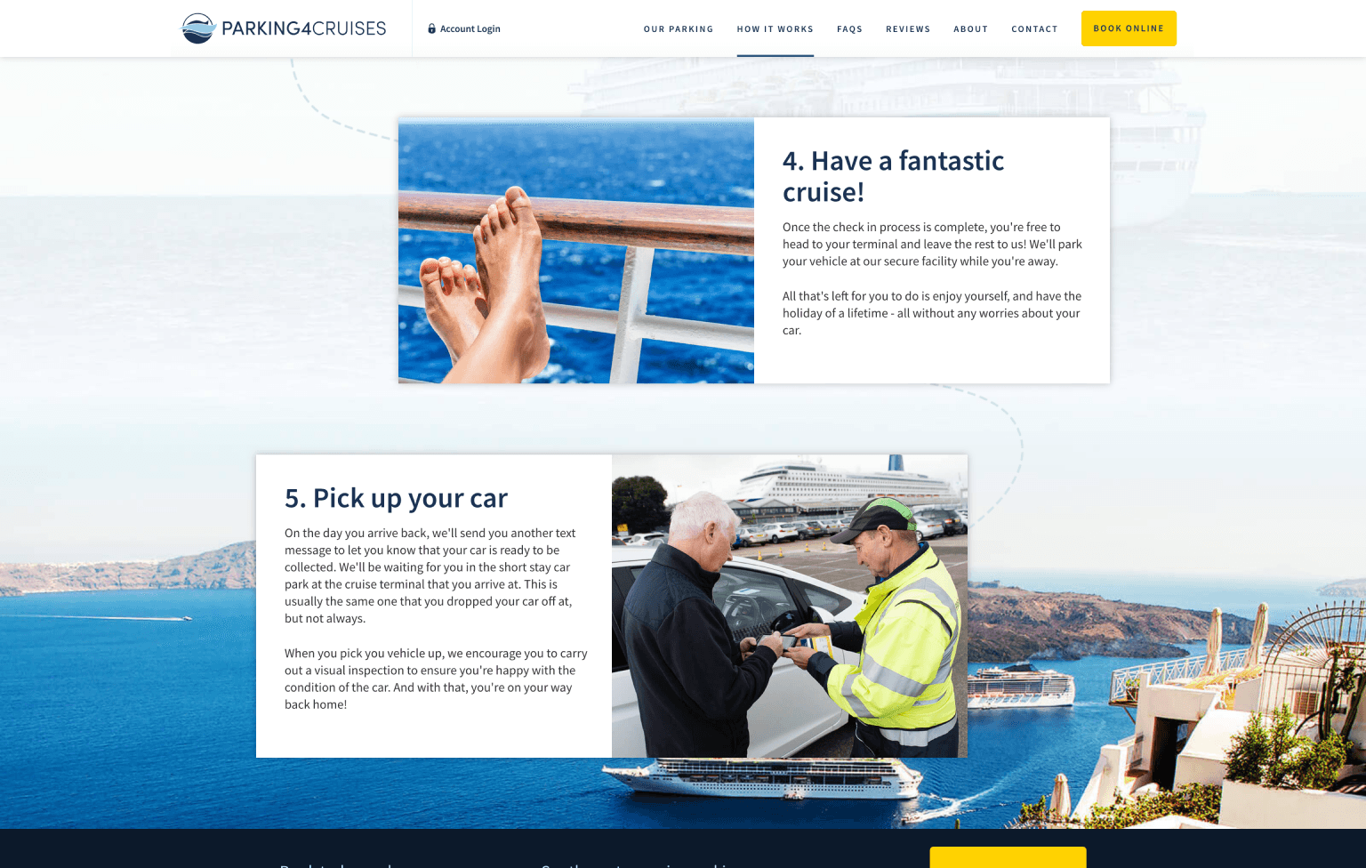 Screenshot of desktop device