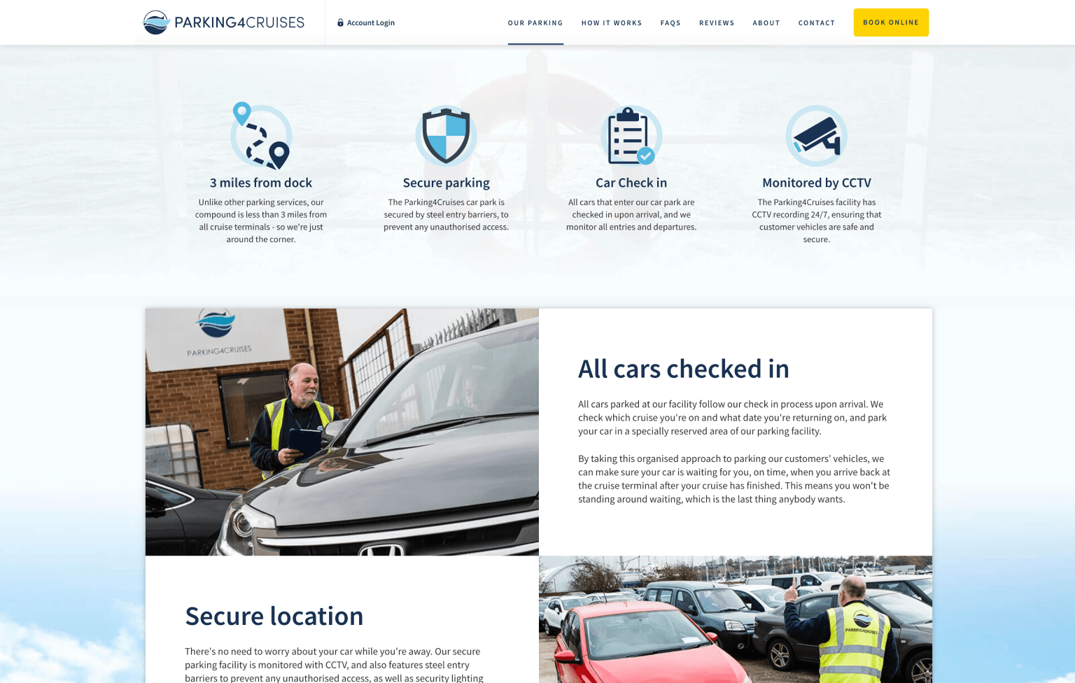 Screenshot of desktop device