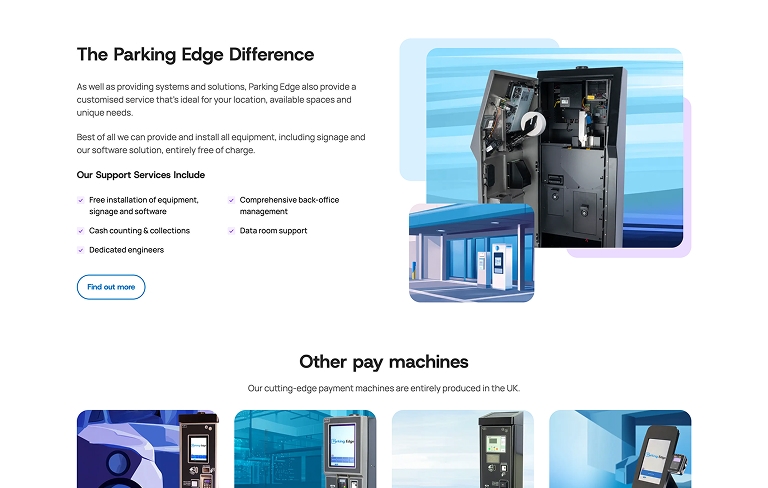 Screenshot of desktop device