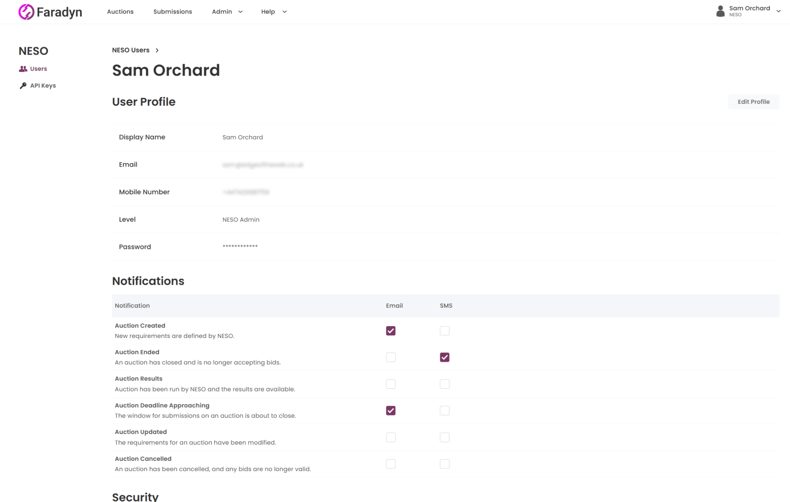 Screenshot of desktop device