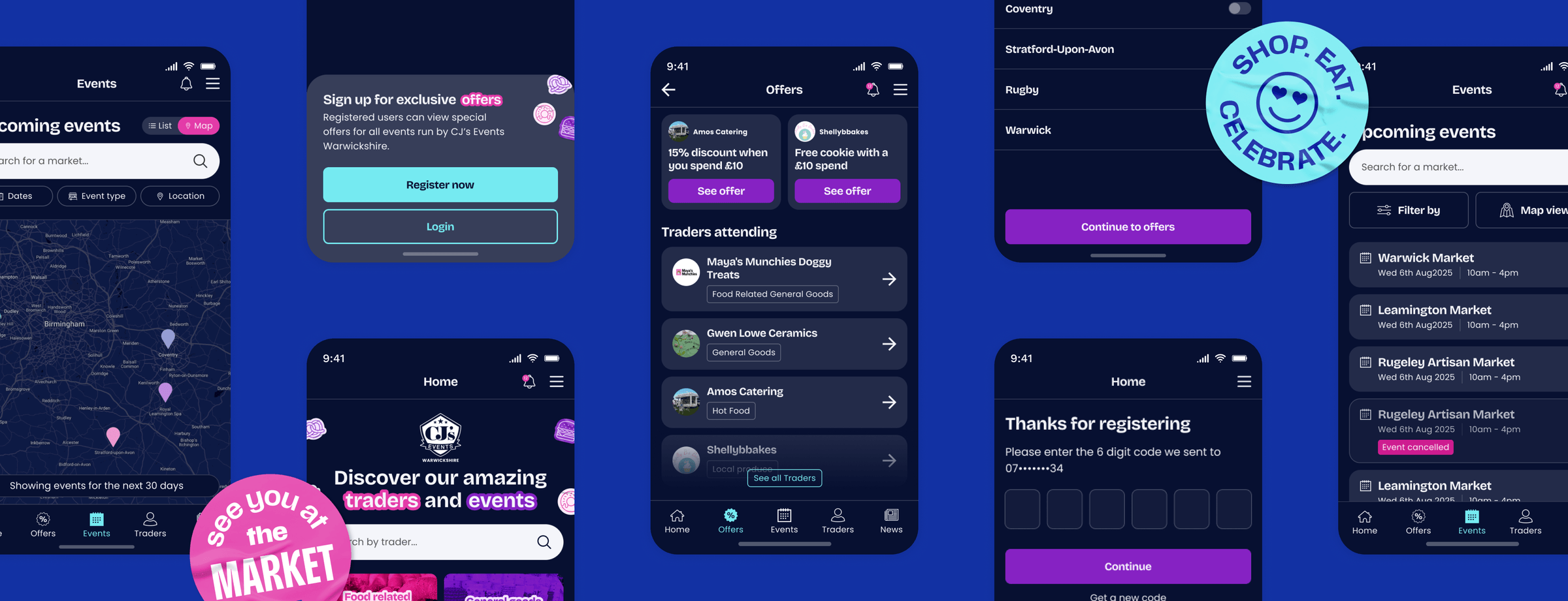 Screenshot of device