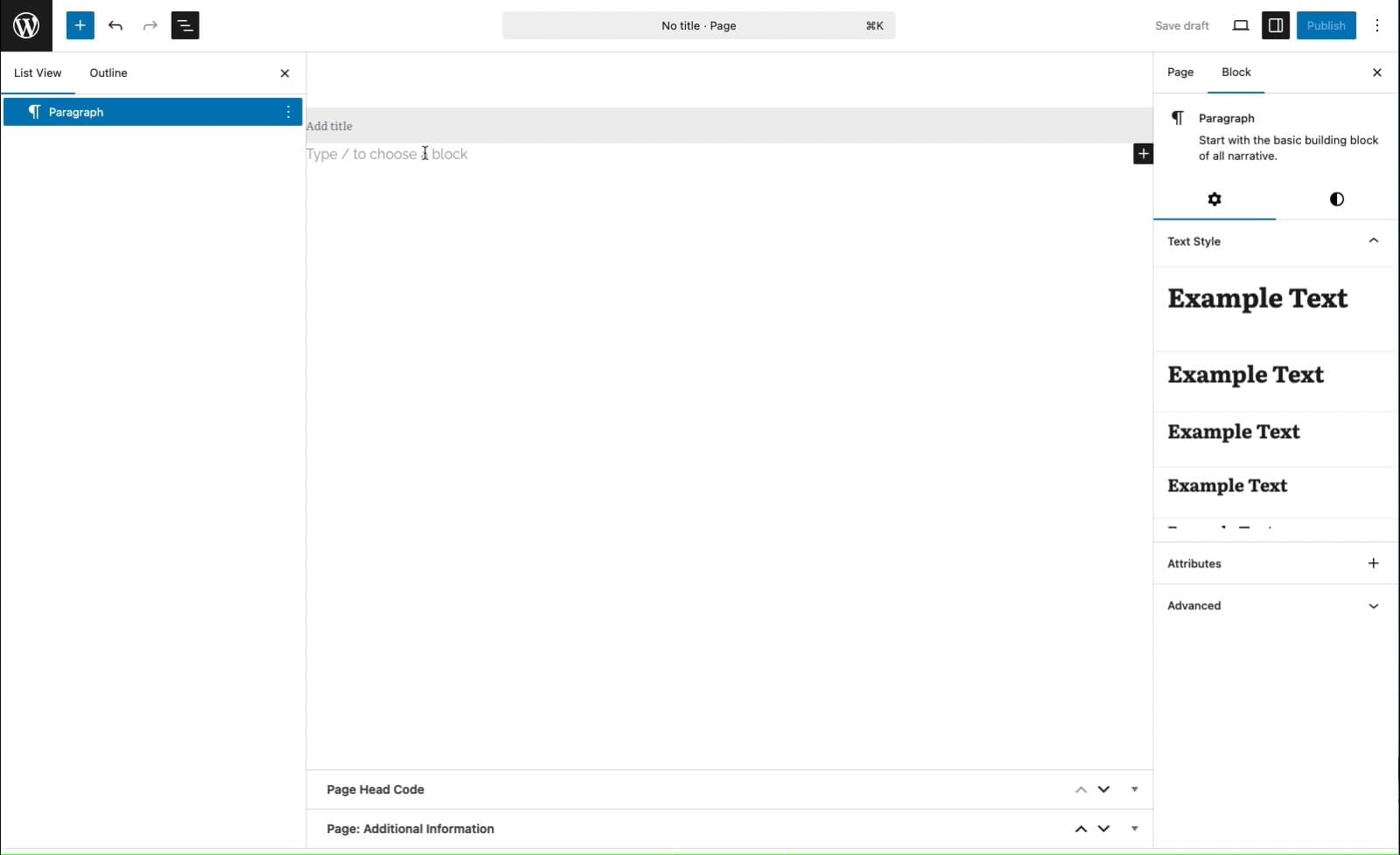 Gutenberg key features