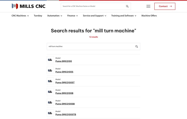Screenshot of desktop device