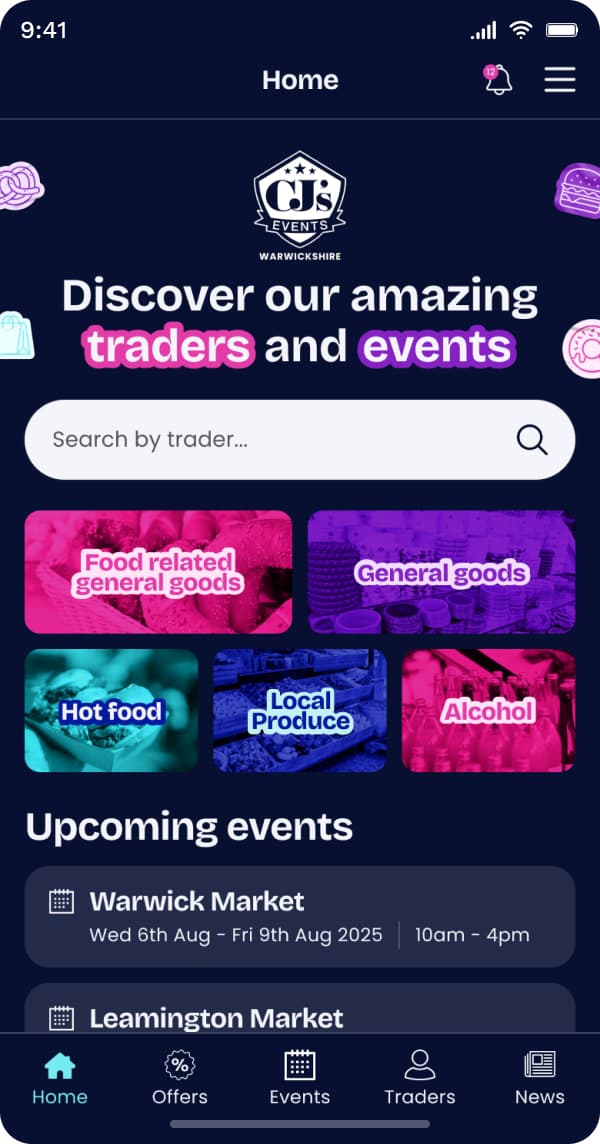 Screenshot of mobile device