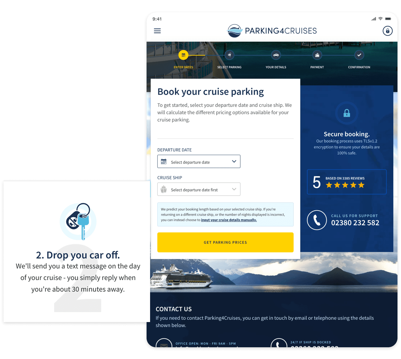 Parking 4 Cruises Mockup Image