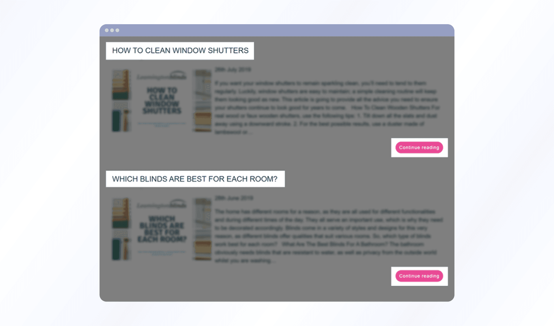 Anchor text example