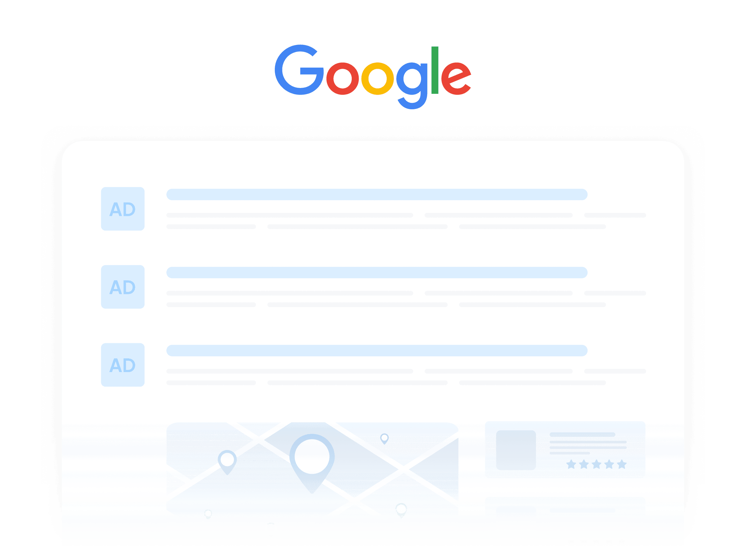google search results
