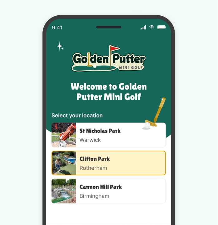 Golden Putter