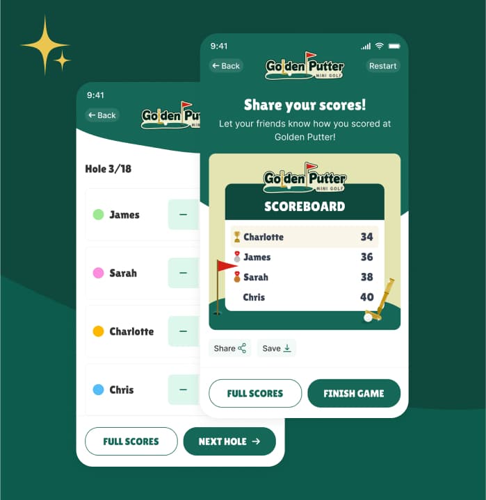 Golden Putter