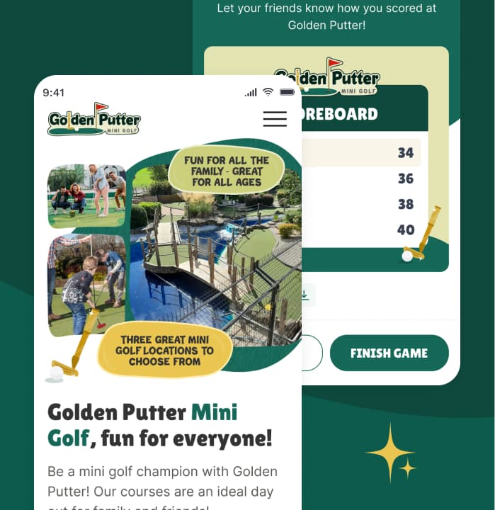 Golden Putter
