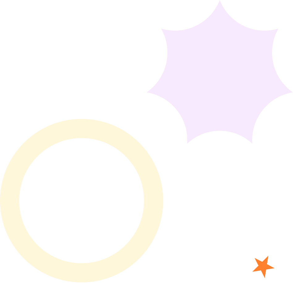 Funstar background pattern