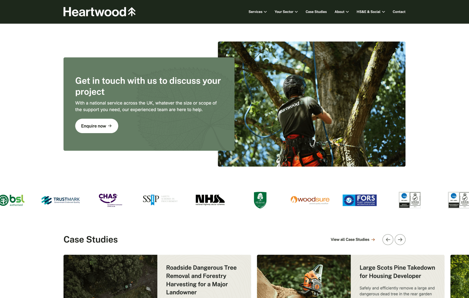 Screenshot of desktop device