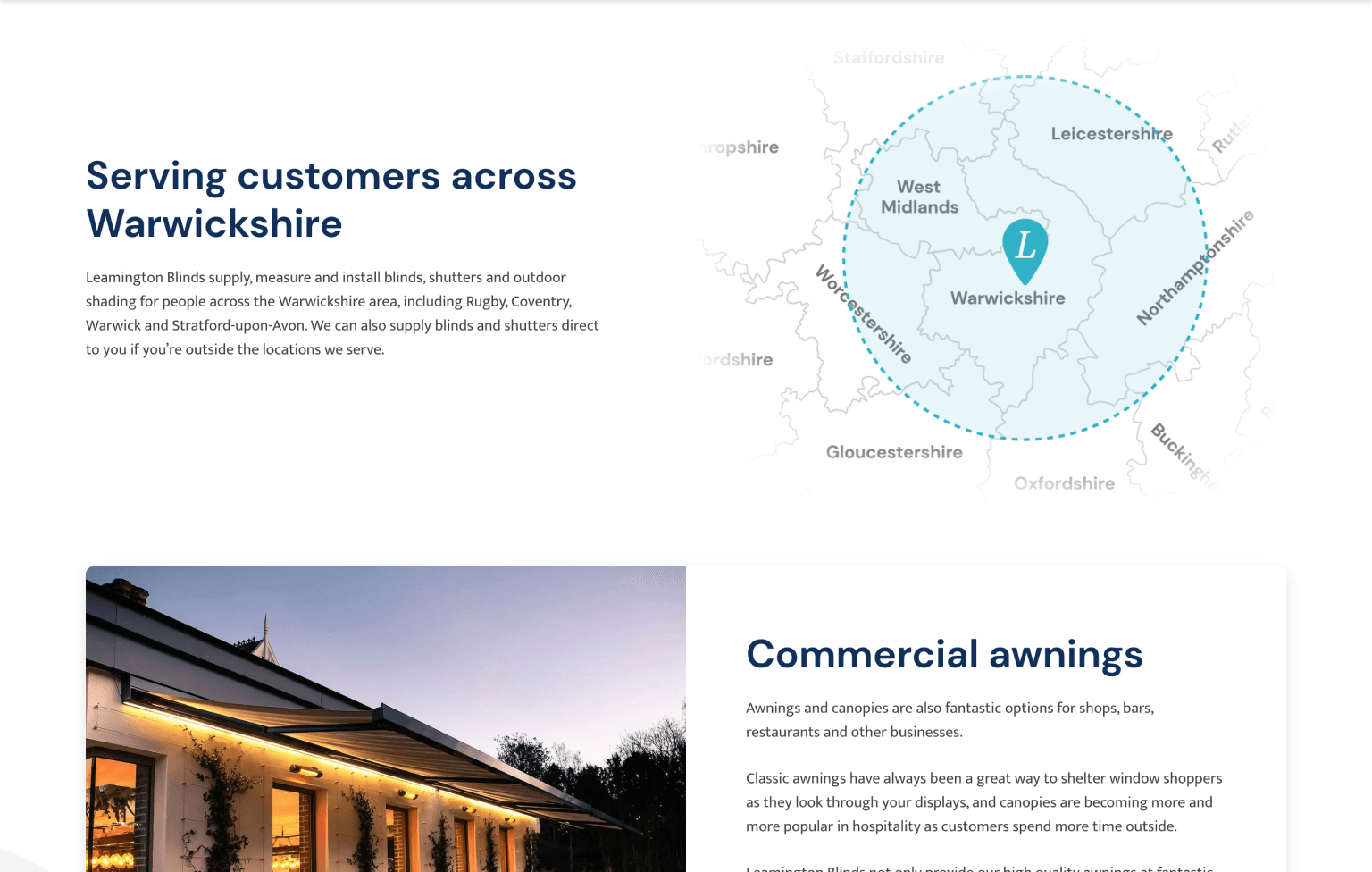 Screenshot of desktop device