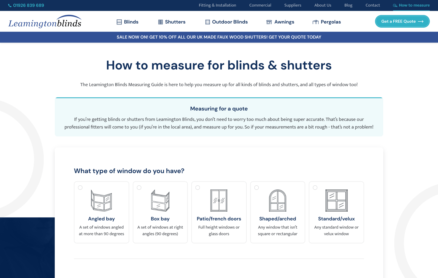 Screenshot of desktop device