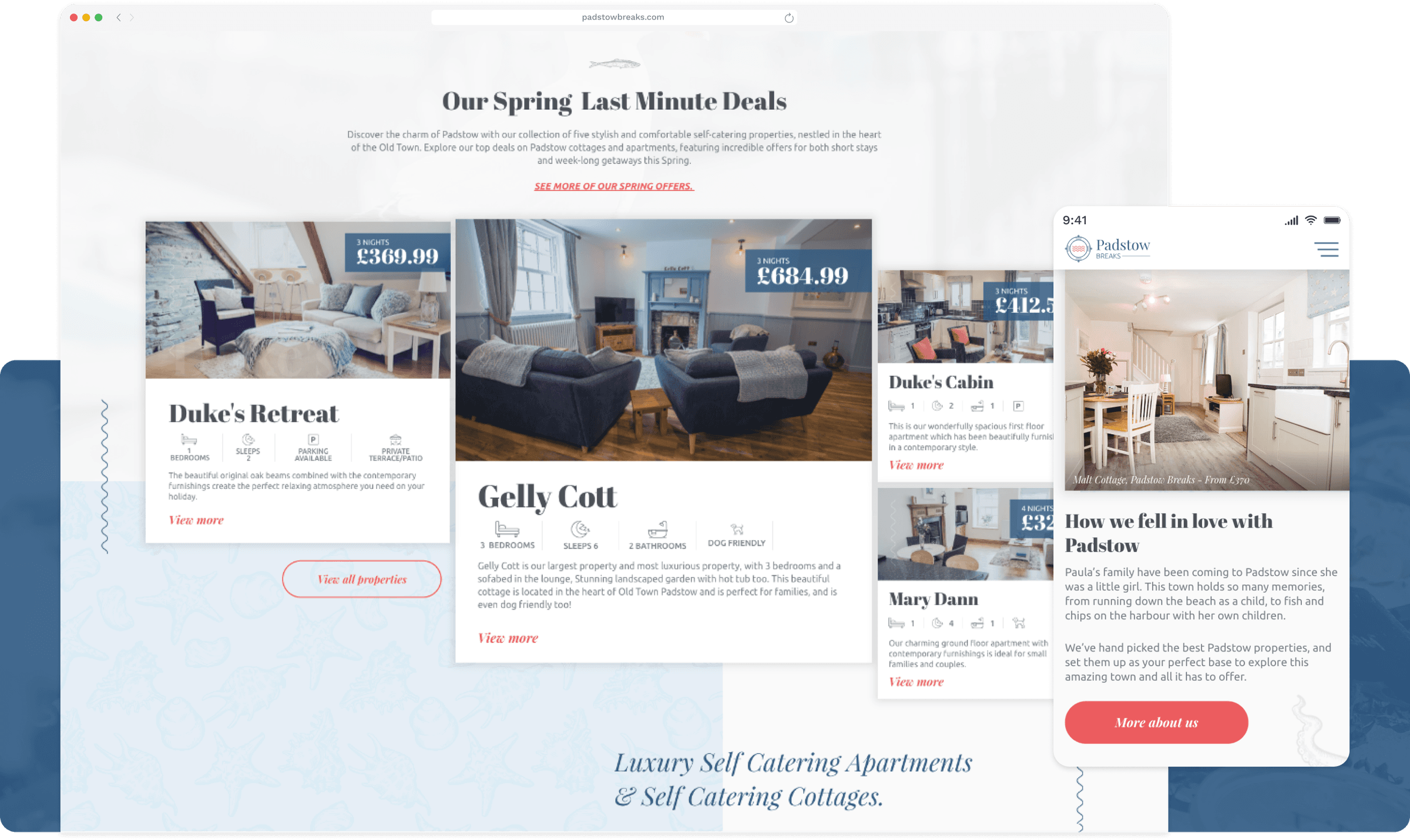 Padstow Breaks Mockup