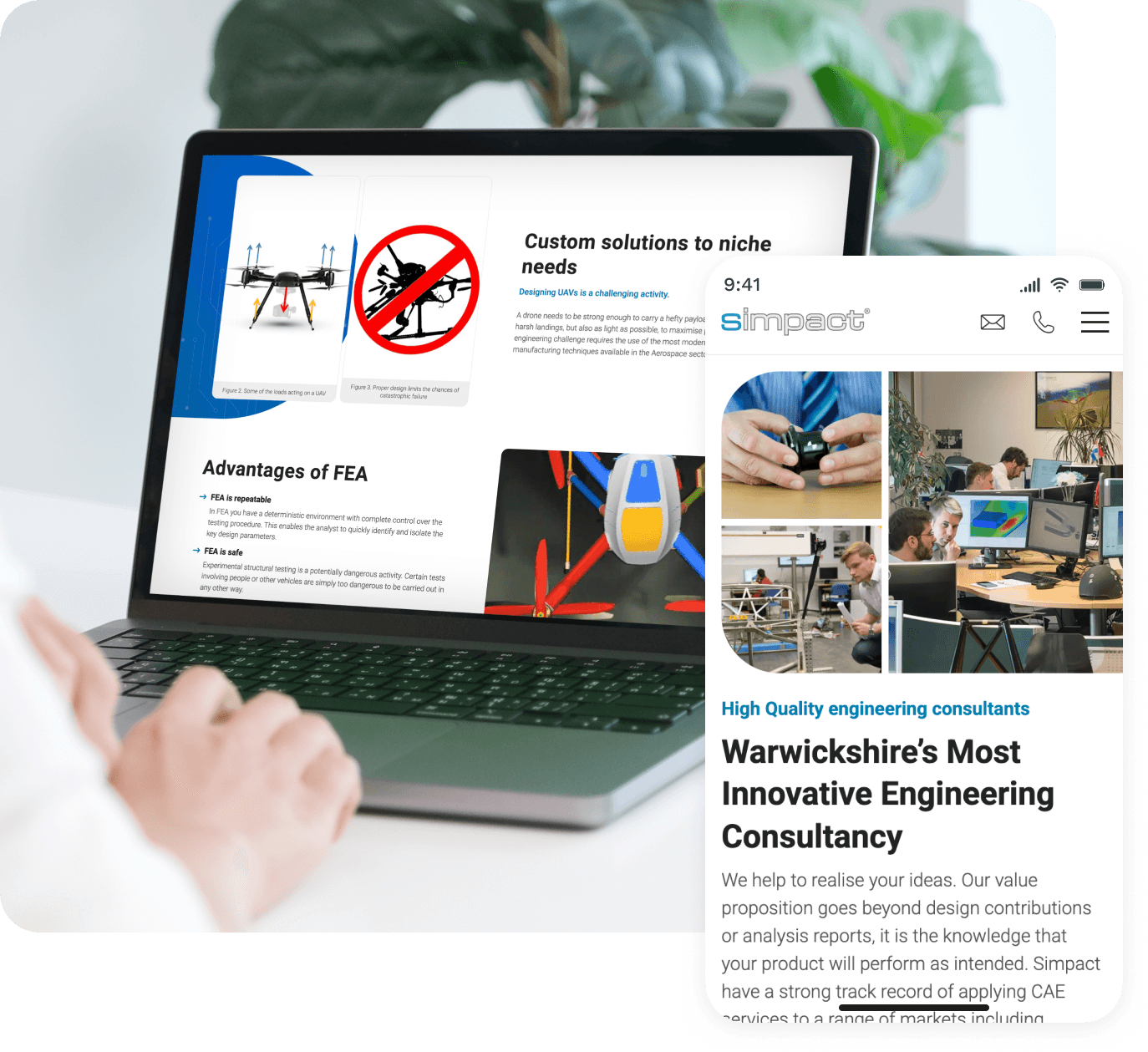Simpact Mockup Image
