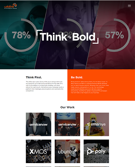 Screenshot of the Becky Kerr homepage