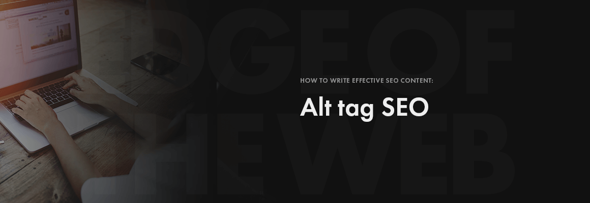 Alt tag SEO