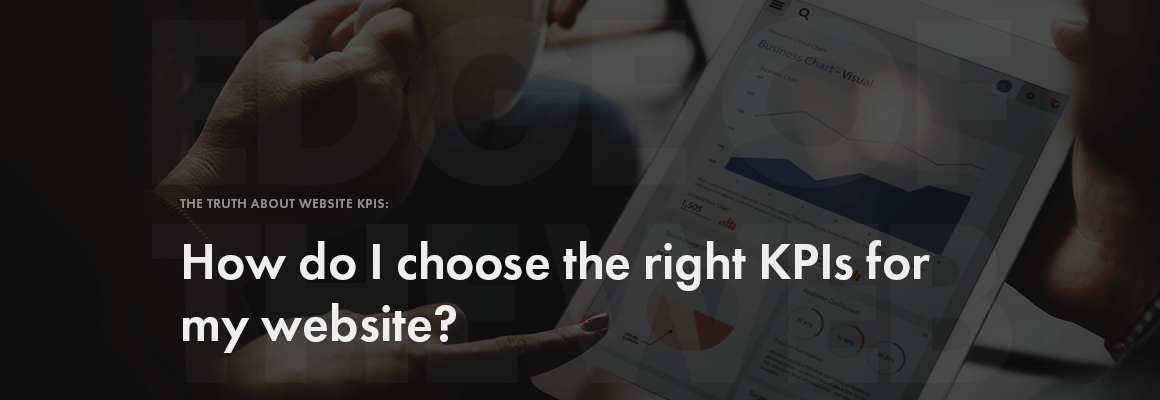 How do I choose KPIs for my website?