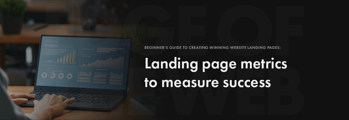 Landing page metrics