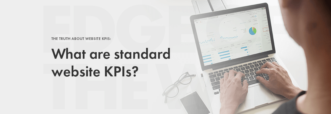 What are standard website KPIs?