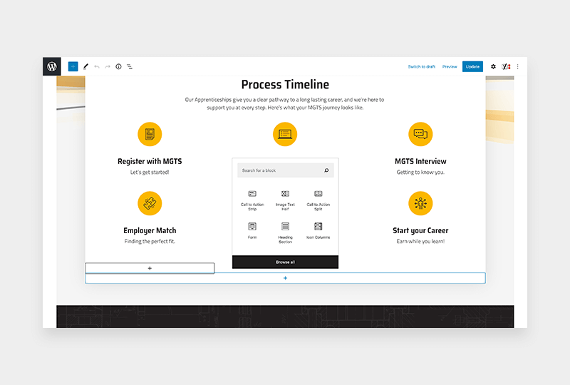 Modular web design