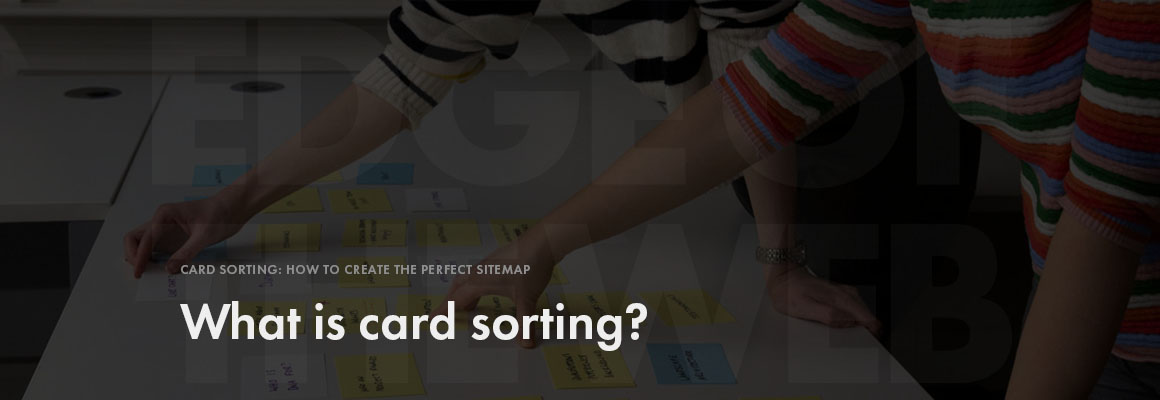 What is card sorting