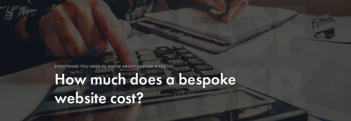 How much does a bespoke website cost?