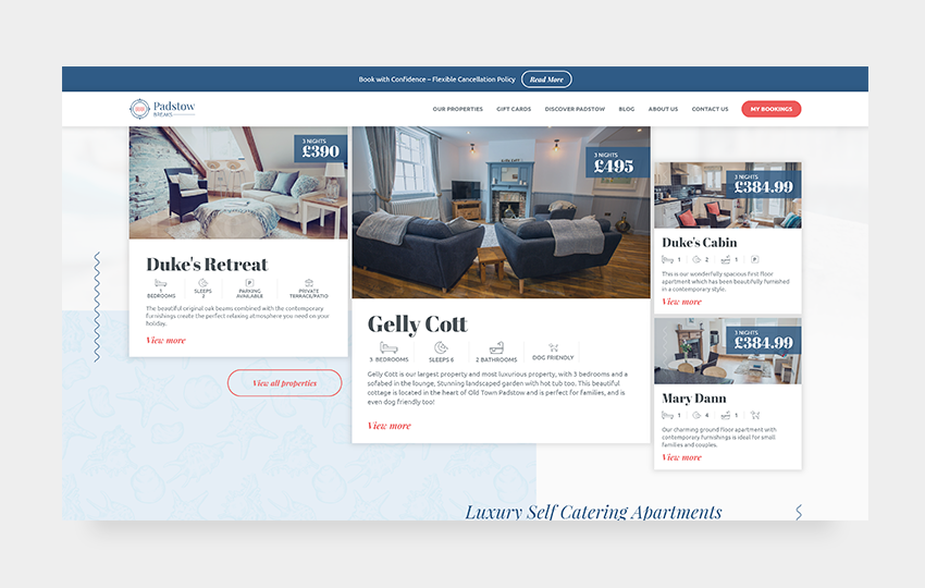Padstow Breaks asymetry design