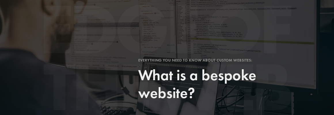 What is a bespoke website