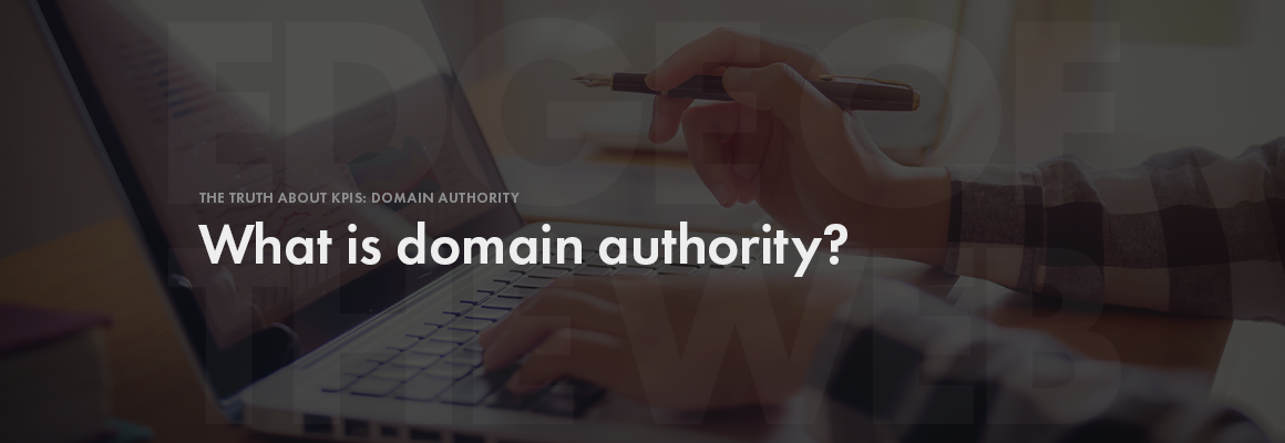What is domain authority?