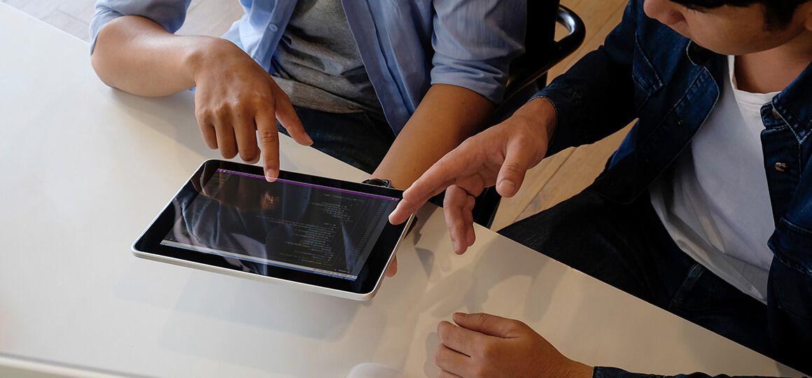 User Test taking place
