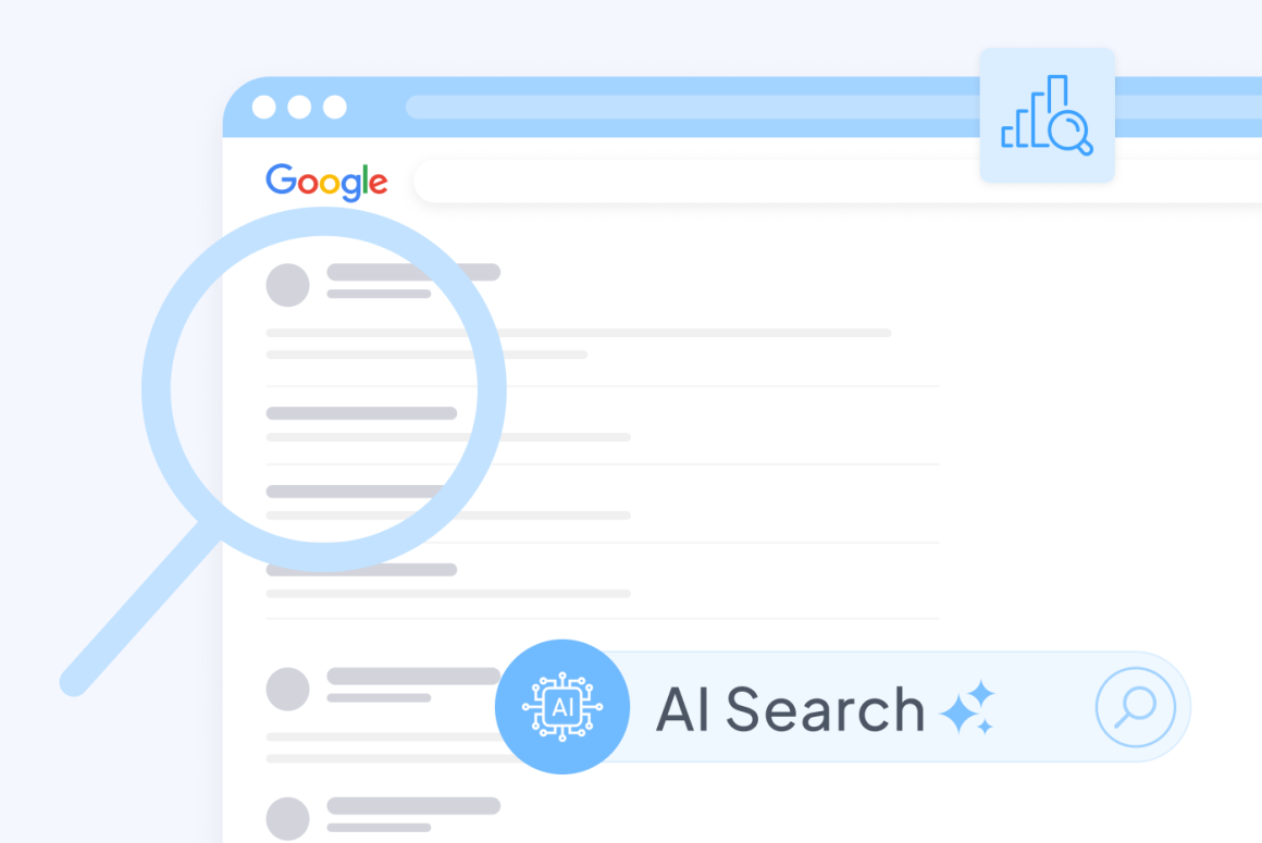 AIOs in organic search graphic