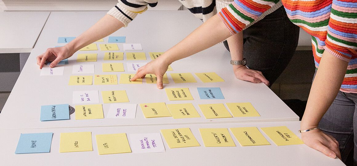 UX Testing - Card Sorting exercise